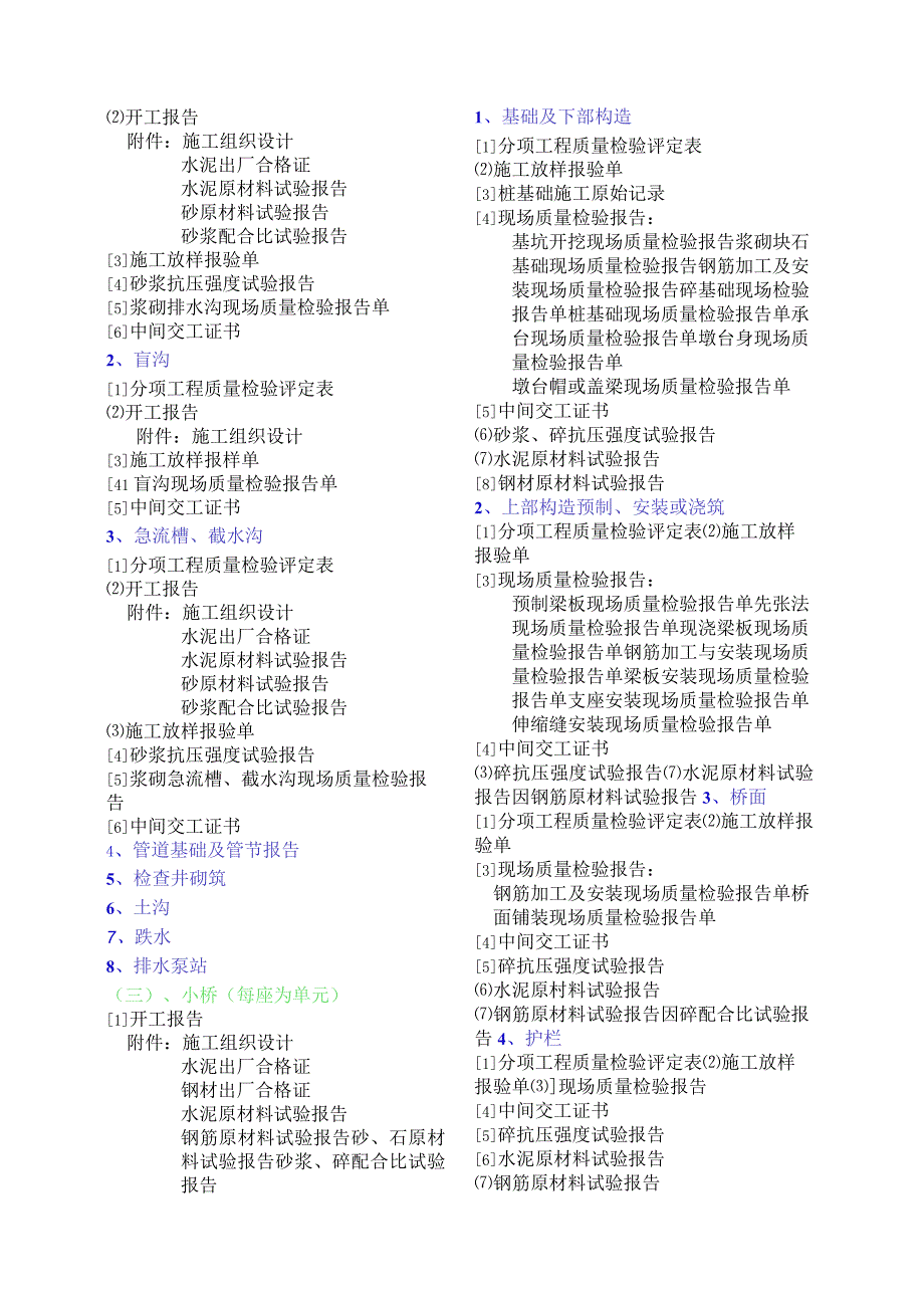 一级公路内业资料整理.docx_第2页