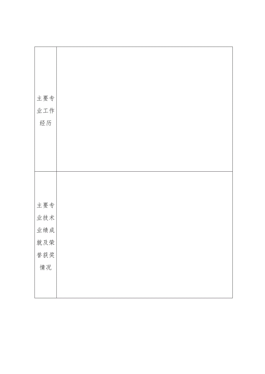 坪山区就业指导与职业能力建设专家库入库人员申报表.docx_第2页