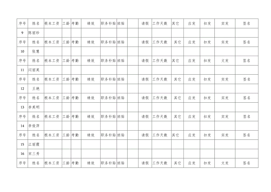 幼儿园工资表-.docx_第2页