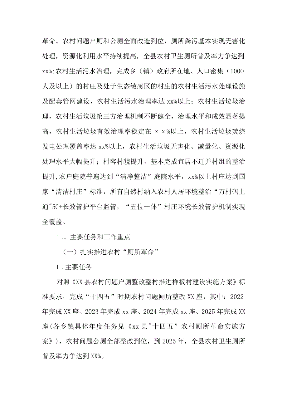 全县农村人居环境整治提升五年行动计划.docx_第2页