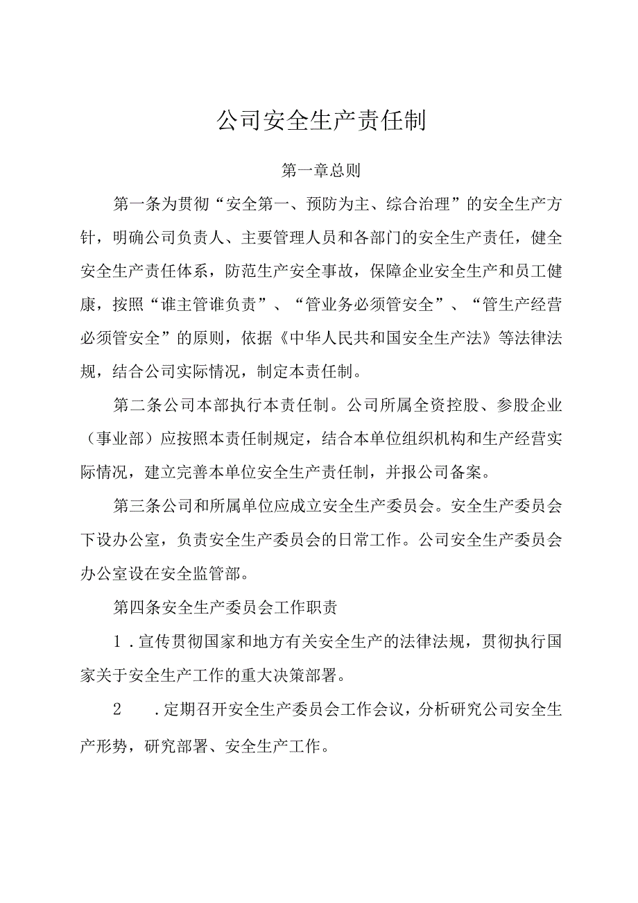 安全生产责任制.docx_第1页