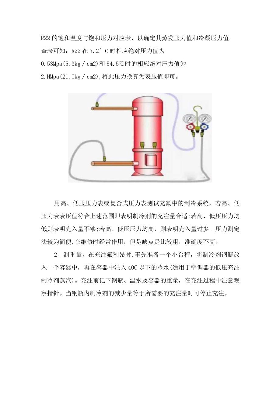 制冷剂不足的表现与充入量的判断.docx_第3页