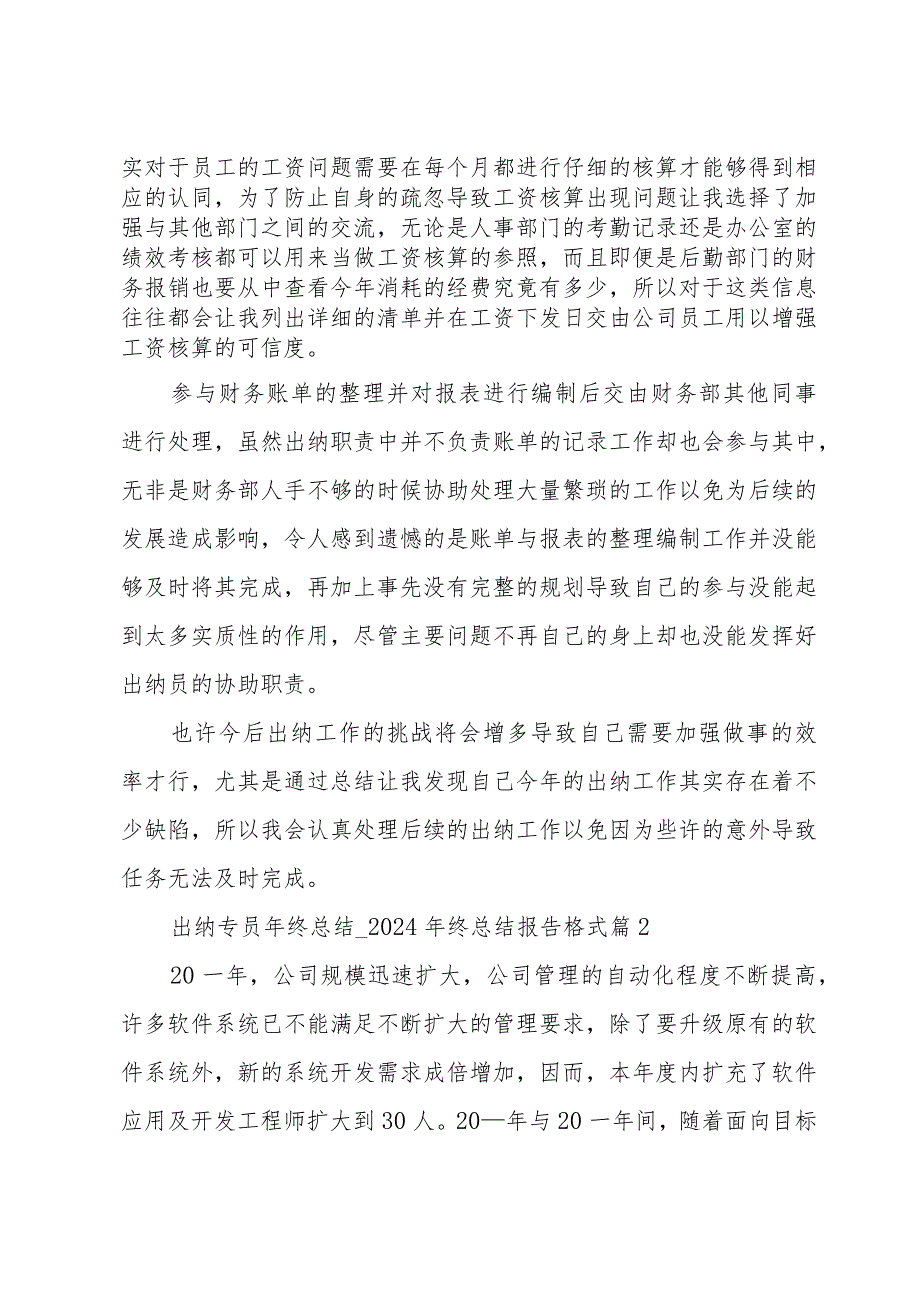 出纳专员年终总结.docx_第2页