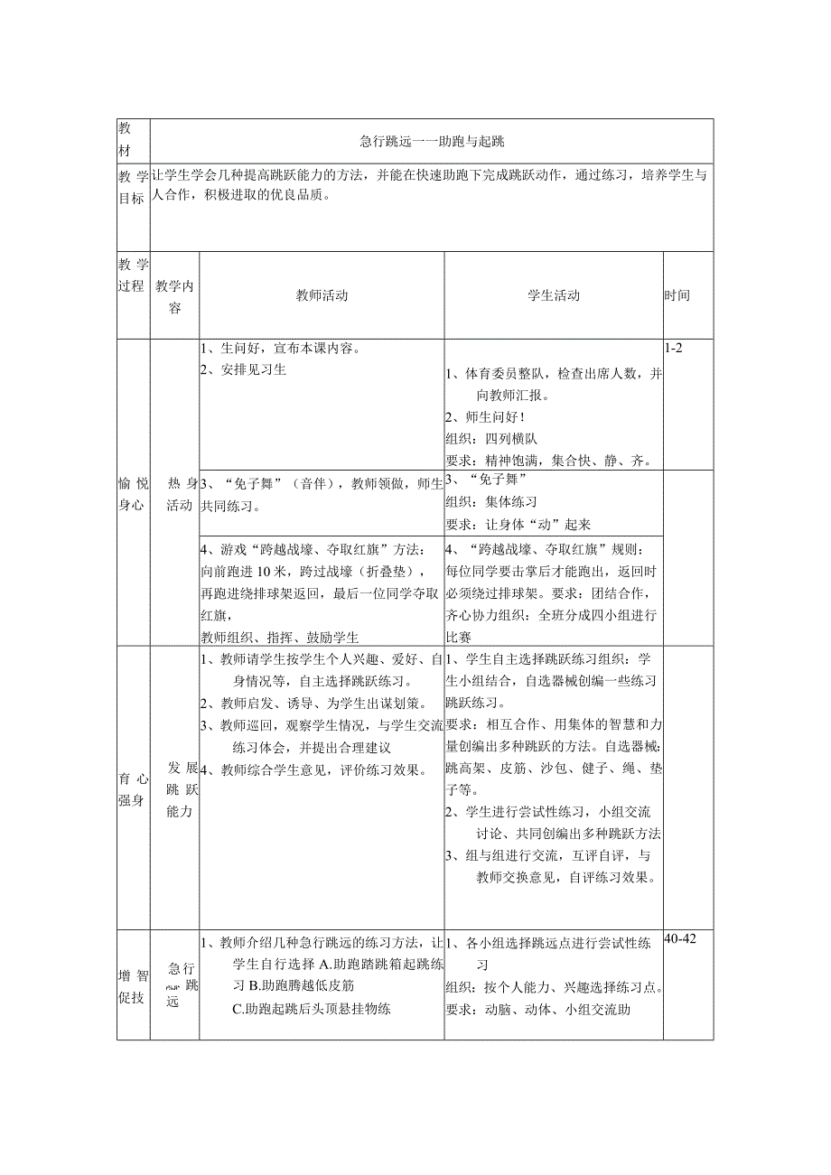 急行跳远——助跑与起跳公开课.docx_第2页