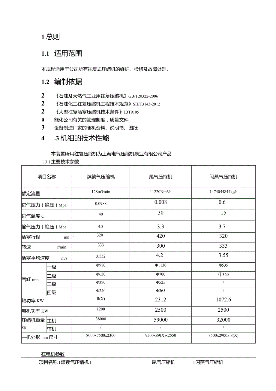 往复式压缩机日常维护、检修方案.docx_第3页