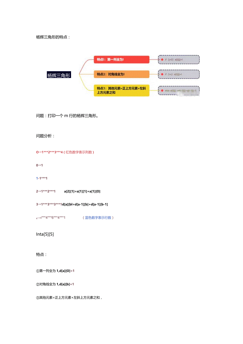 利用二维数组打印杨辉三角形.docx_第1页