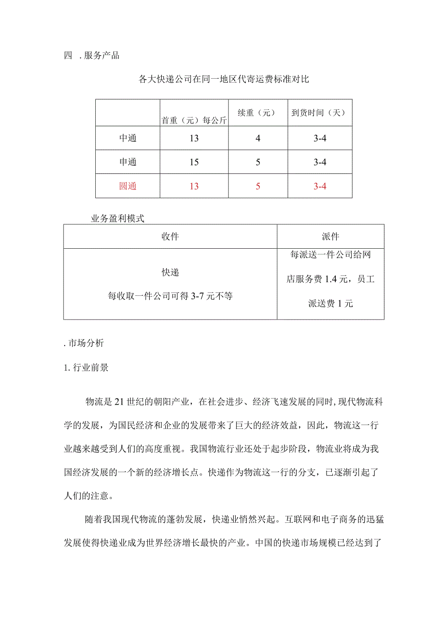 快递店创业计划书.docx_第2页