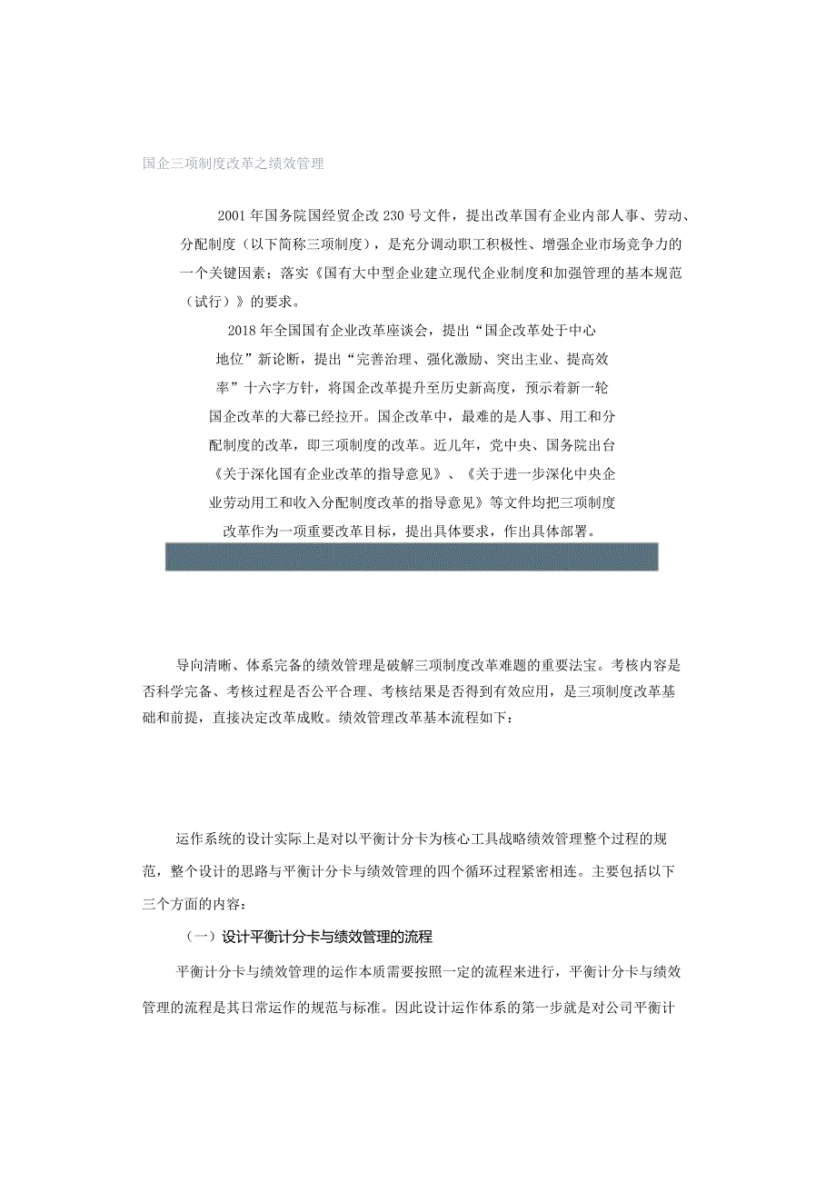 国企三项制度改革之绩效管理.docx_第1页