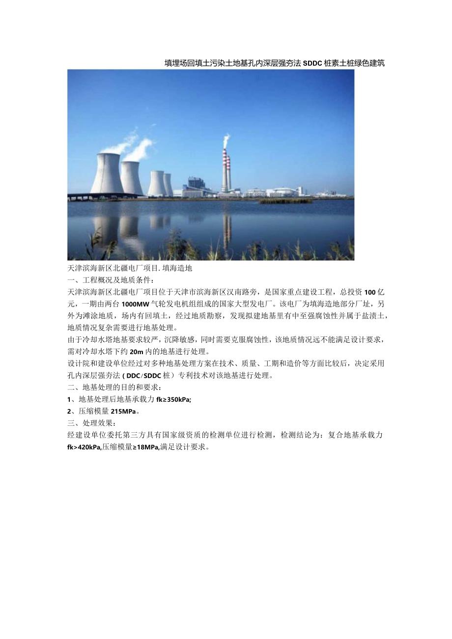 填埋场回填土污染土地基孔内深层强夯法SDDC桩素土桩绿色建筑.docx_第1页