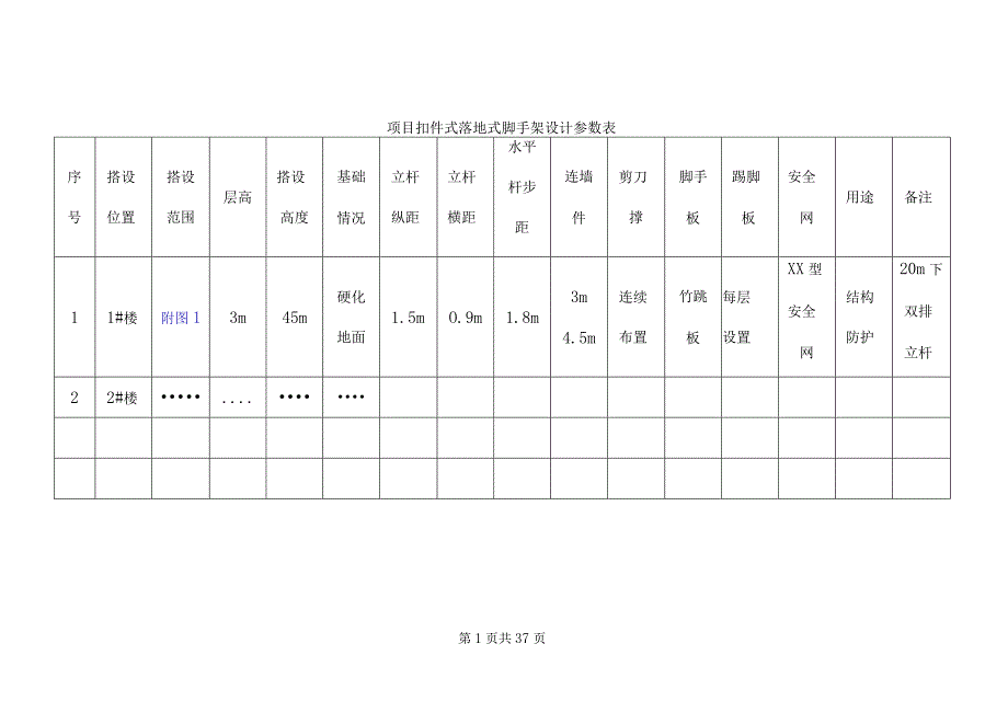 建筑落地式脚手架安全专项施工方案.docx_第3页