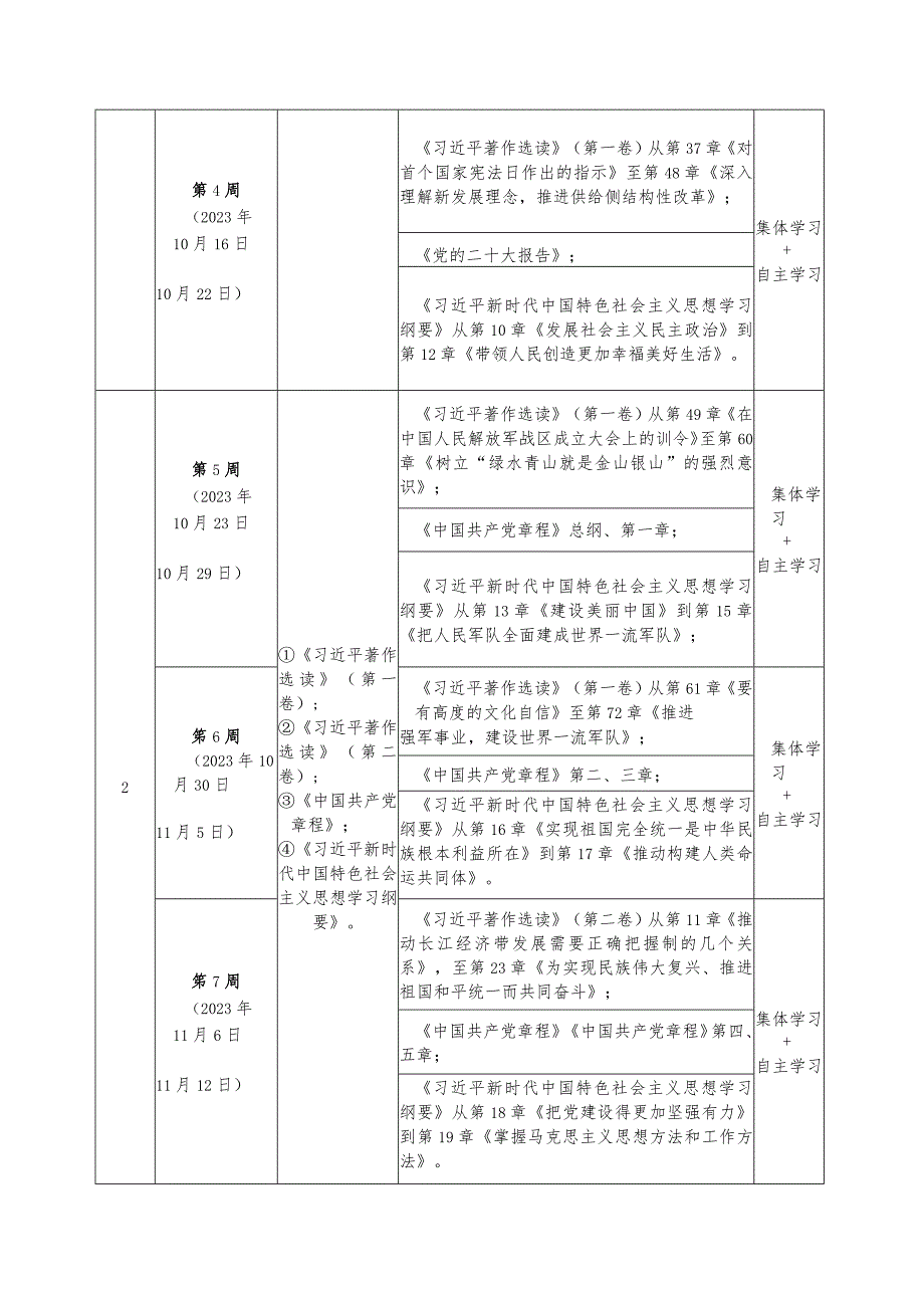 党支部2023第二批主题教育学习计划表学习任务进度表最新2篇（详细版）.docx_第3页