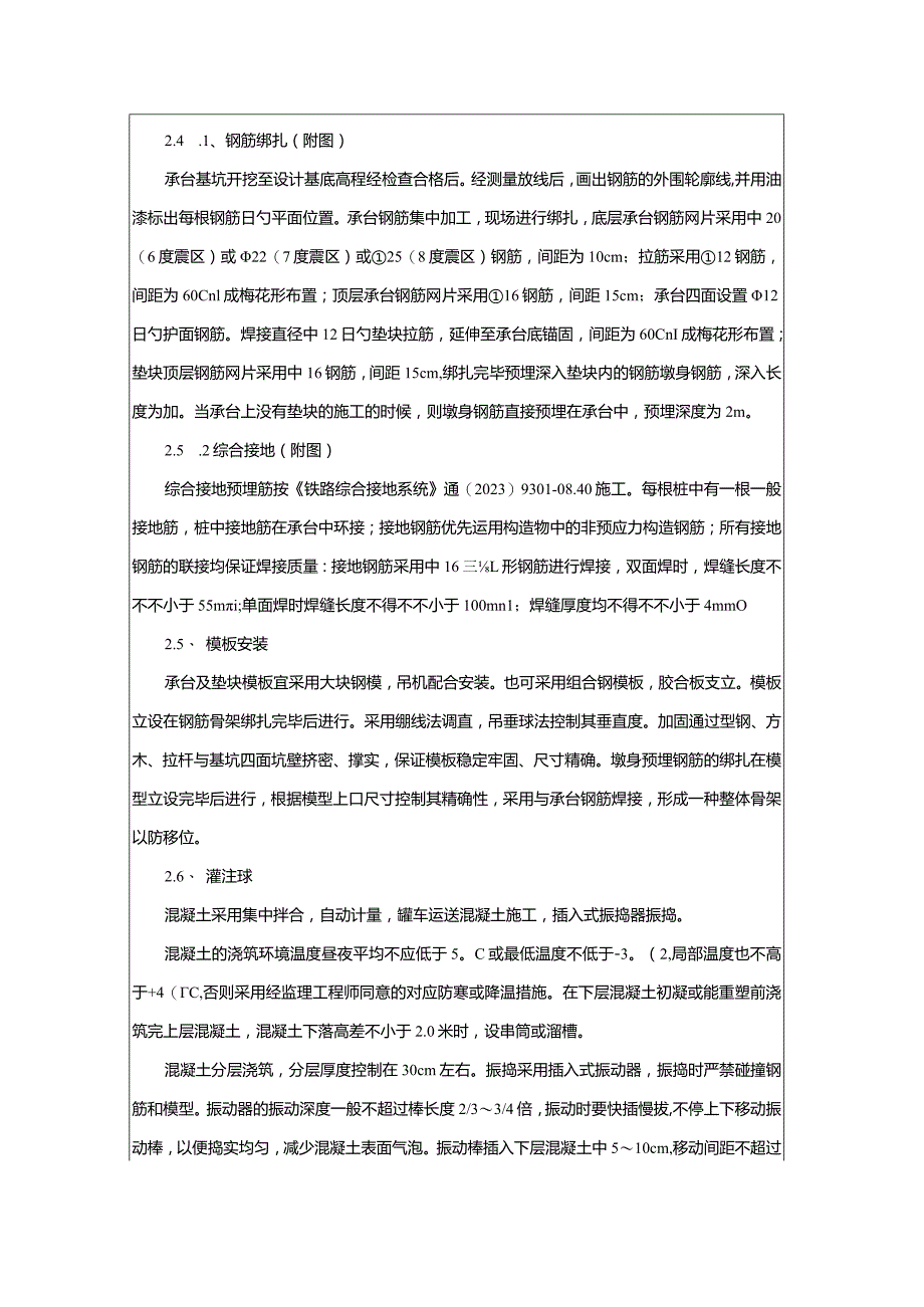 承台与垫块施工技术说明书.docx_第2页