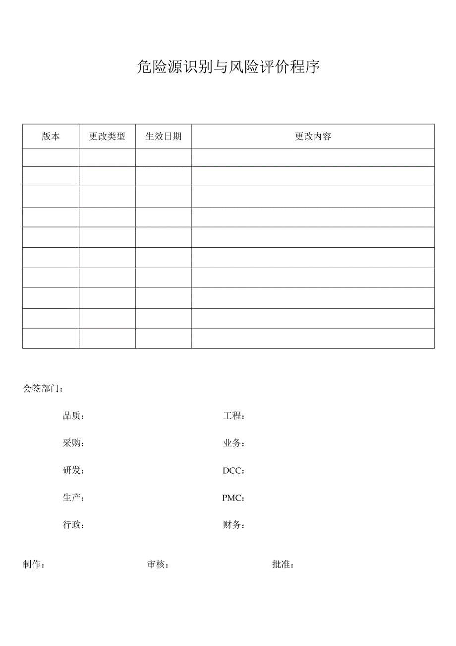 危险源识别与风险评价程序.docx_第1页