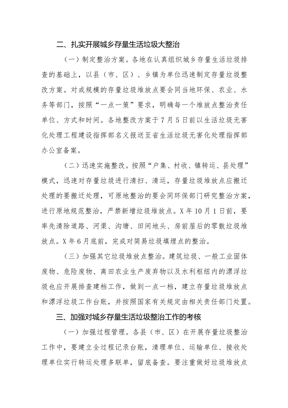 关于迅速开展城乡存量生活垃圾大清查、大整改行动的通知.docx_第2页