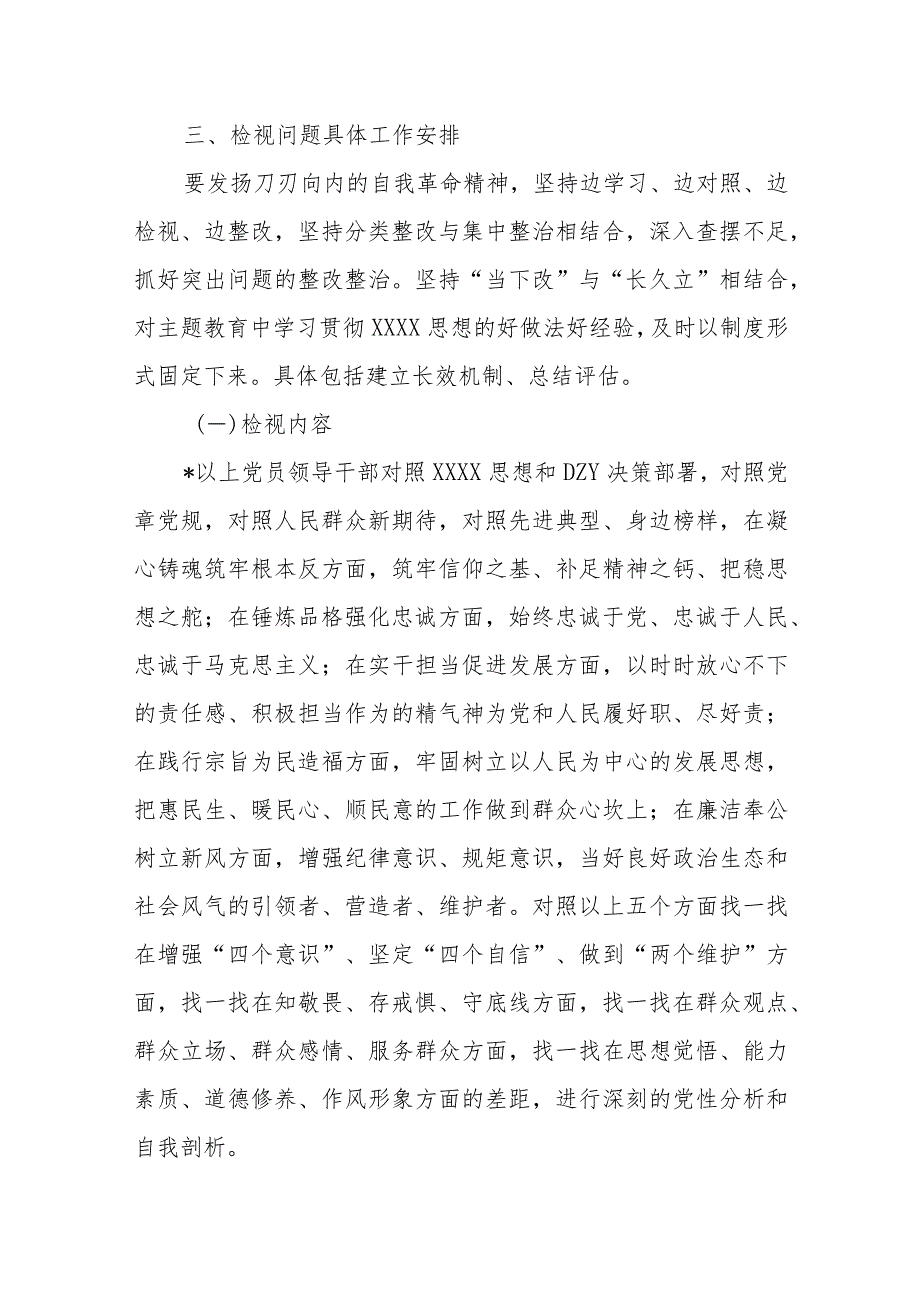 2023年主题教育检视问题实施方案.docx_第2页