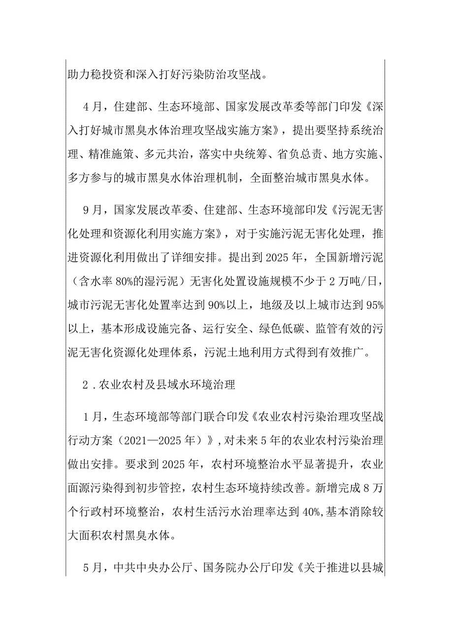 2022年城镇污水治理行业总结分析和2023年发展展望.docx_第2页