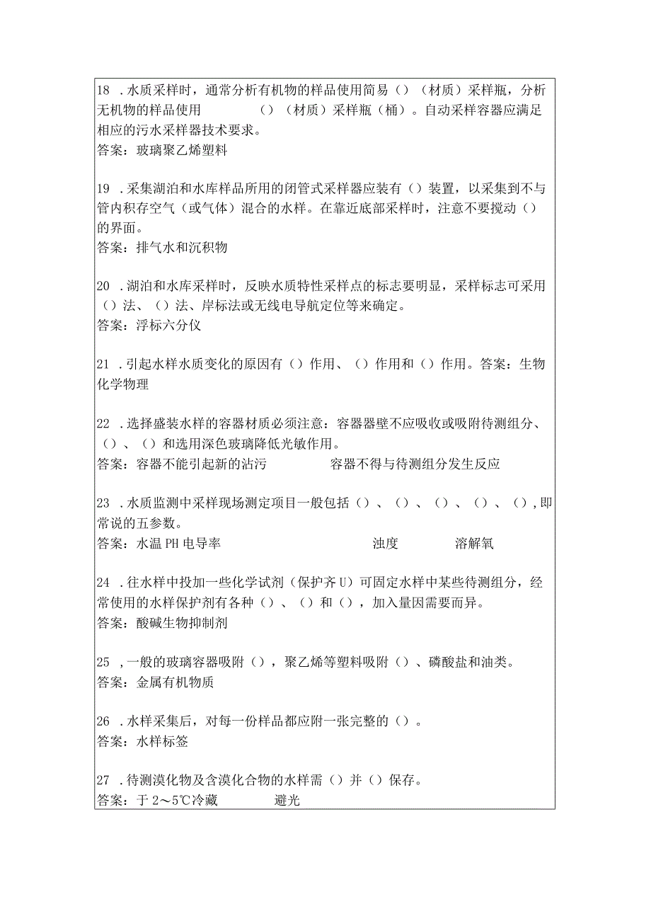 2023年环境监测人员持证上岗考核试题含答案.docx_第3页