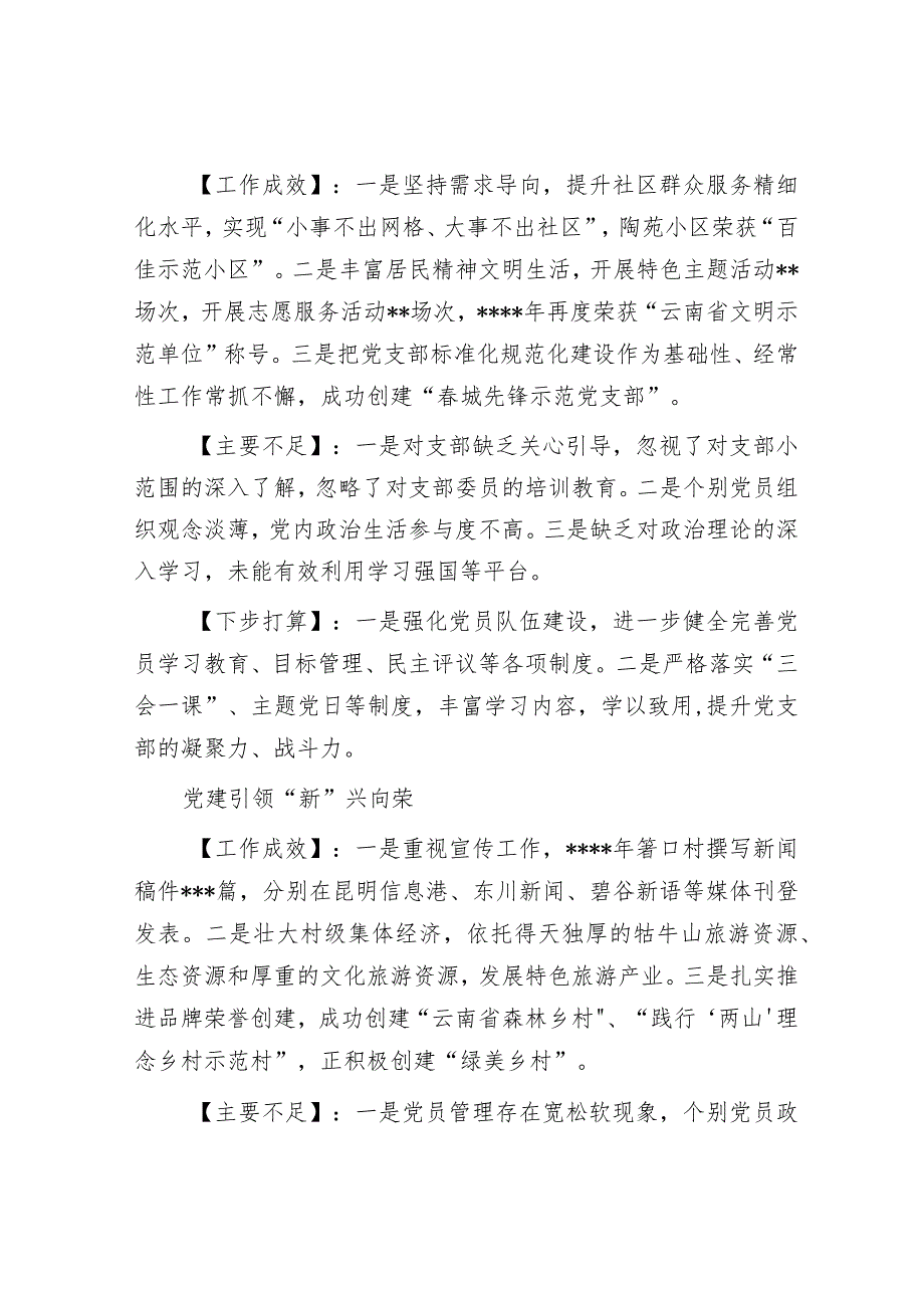 2022年度村（社区）书记抓基层党建工作述职报告汇编（12篇）.docx_第2页