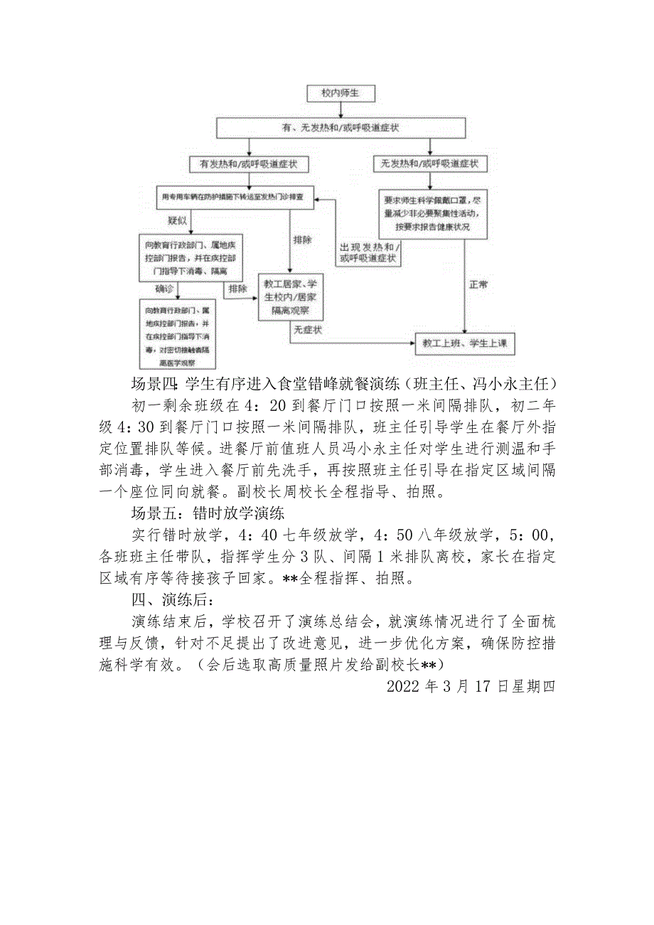 2022年春季学校疫情防控演练方案.docx_第2页