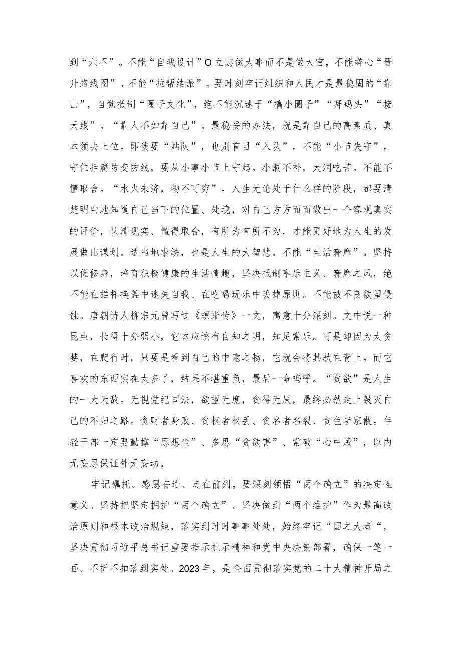 2023年研讨发言材料争当新时代的“硬核”干部.docx_第3页