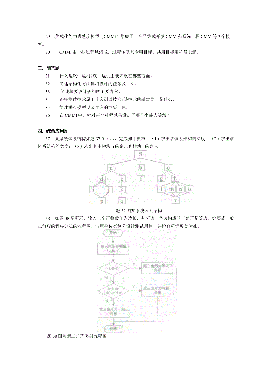 2019年10月自学考试02333《软件工程》试题.docx_第3页