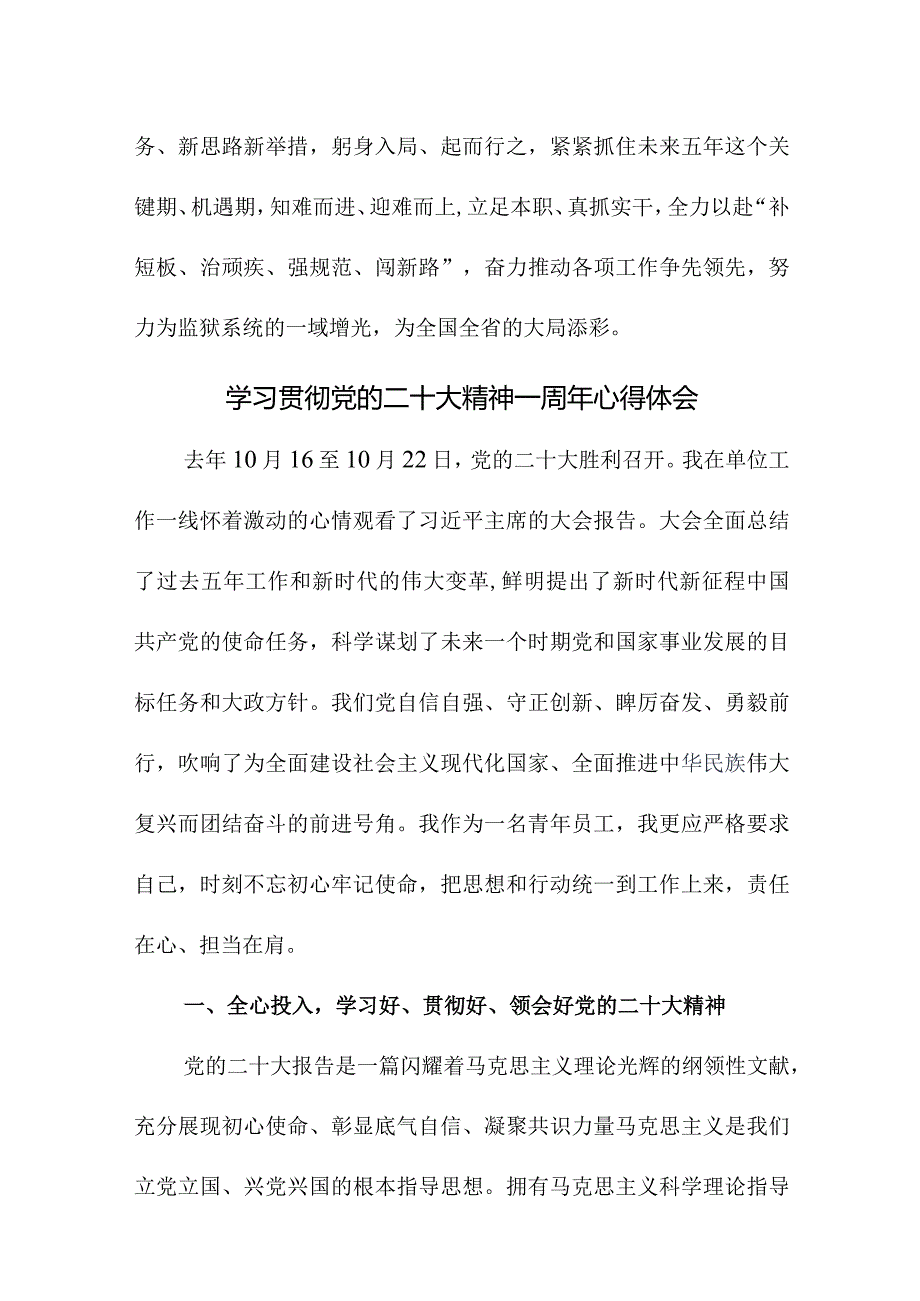 2023年税务局学习贯彻《党的二十大精神》一周年心得体会（4份）.docx_第3页