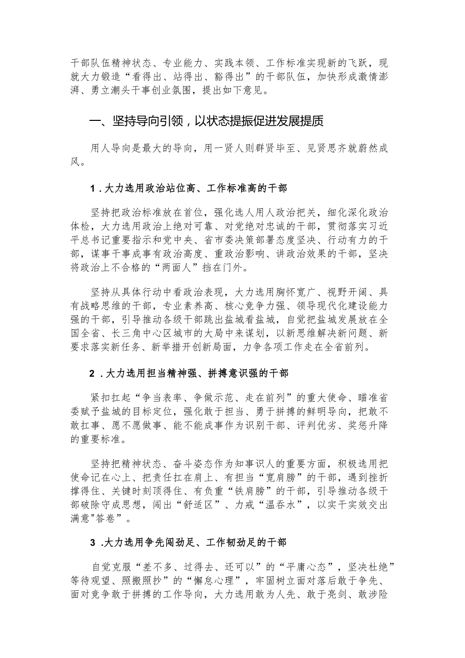 推动全市干部队伍建设工作要点（10点）.docx_第2页