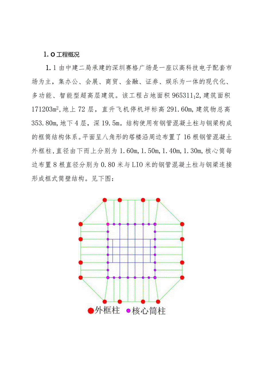 某高层钢管混凝土结构施工技术方案.docx_第2页