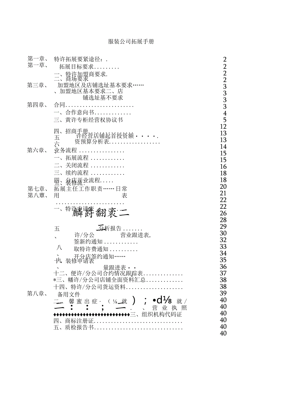 服装公司拓展手册.docx_第1页