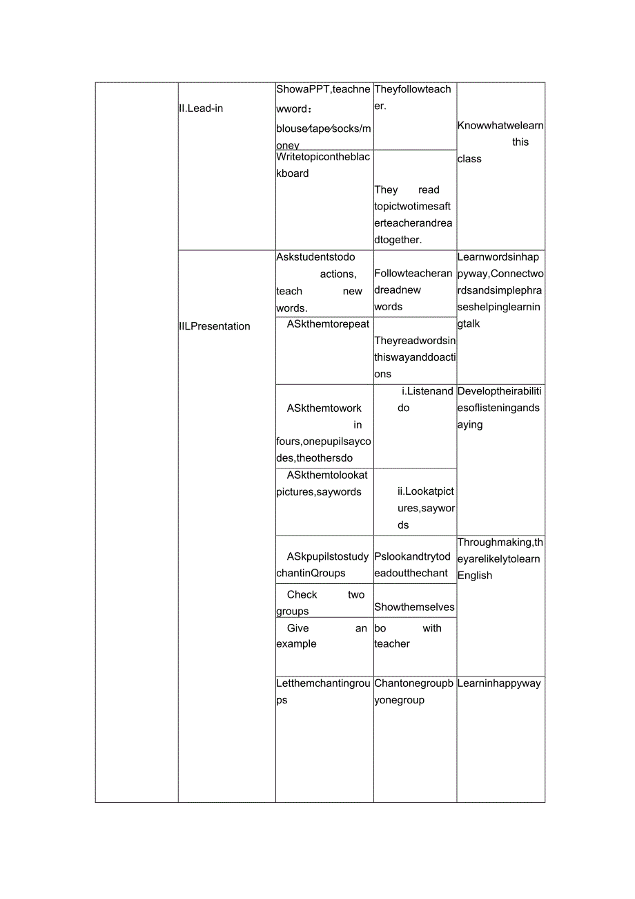 新路径五年级下册Unit3ABirthdayPartyTeachingplan.docx_第3页