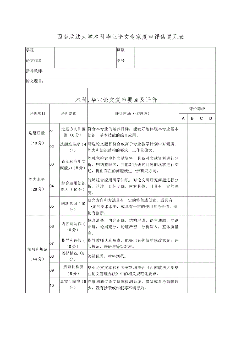 江苏省普通高等学校本专科优秀毕业设计（论文）评….docx_第1页