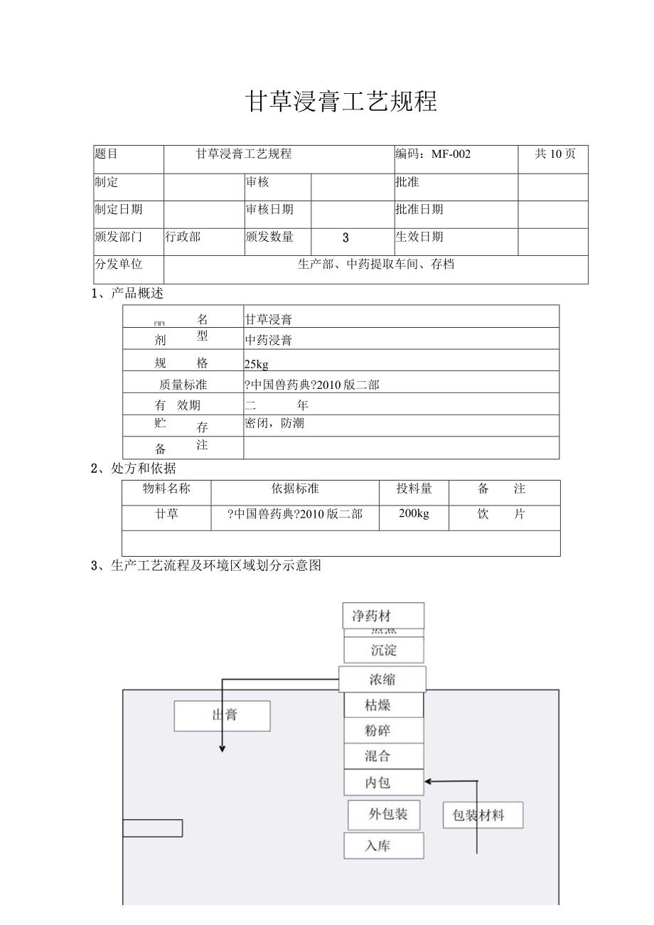 甘草浸膏工业设计规程.docx_第1页