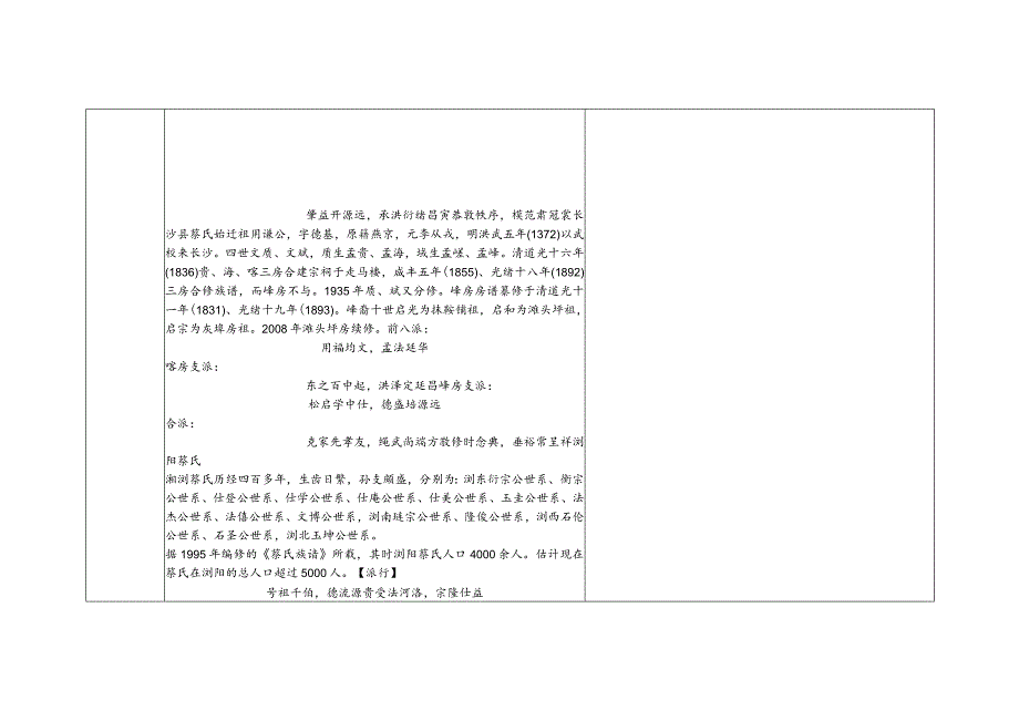 湖南省蔡氏源流及宗亲分布.docx_第2页