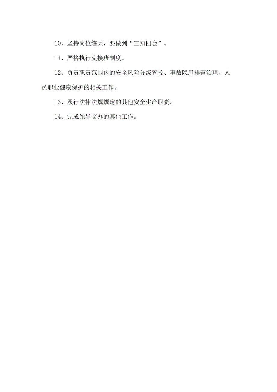 机电队水处理司机安全生产责任制.docx_第2页