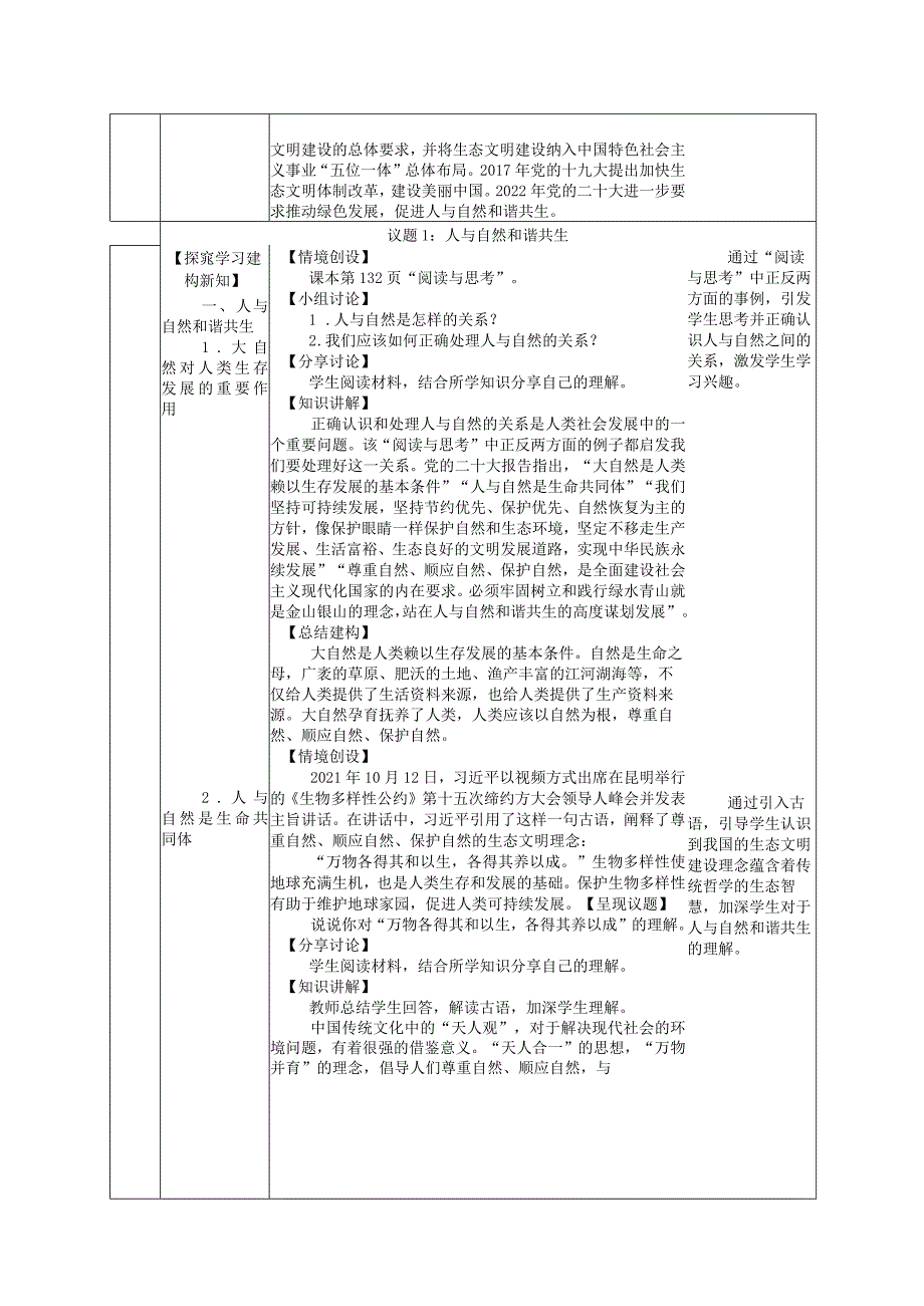 无水印纯文字版推荐最新国规教材新课标高教版中职中国特色社会主义推荐第六单元14课15课中国特色社会主义生态文明建设《生态文明建设.docx_第2页