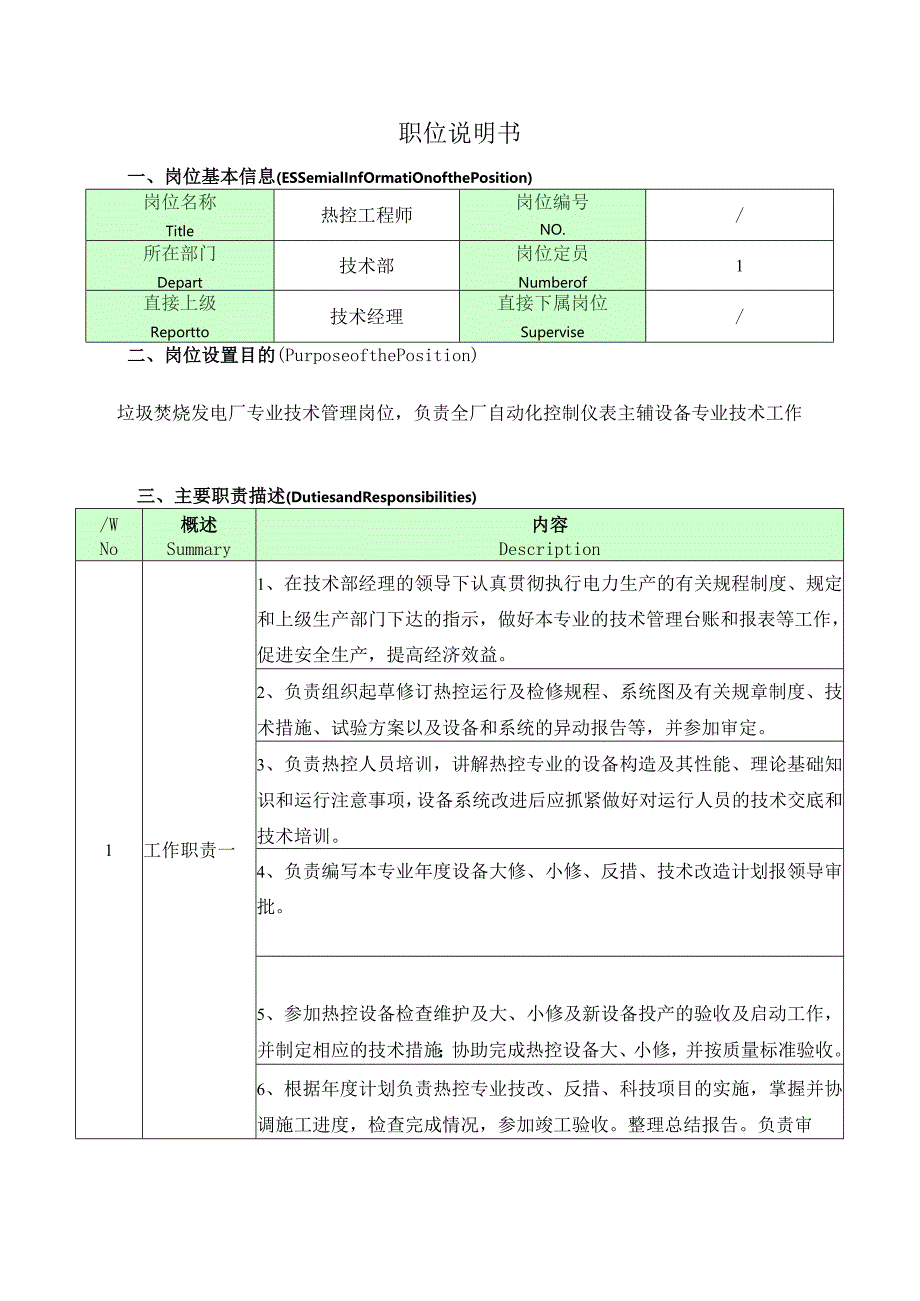 热控工程师岗位说明书.docx_第1页