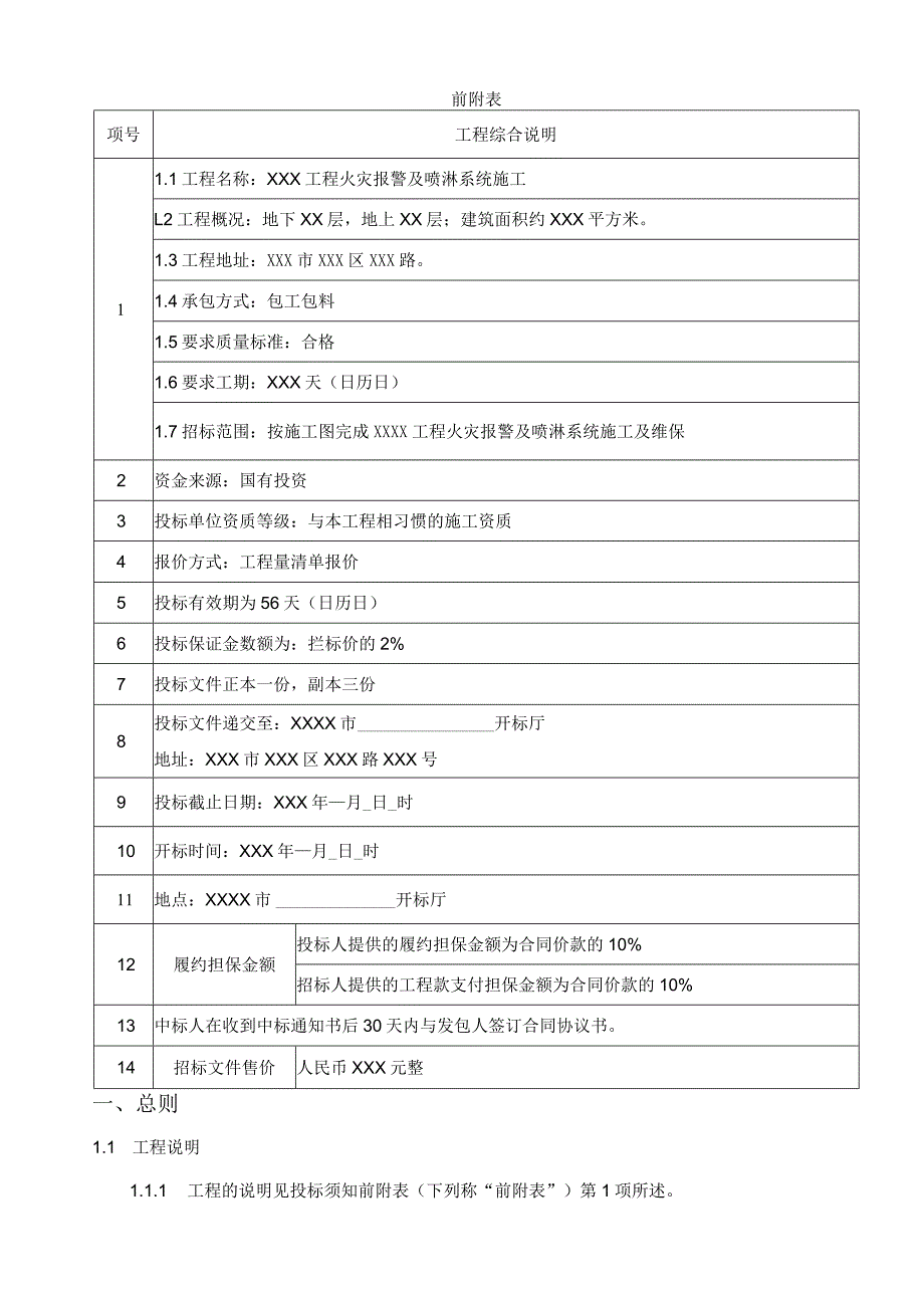 某工程火灾报警与喷淋系统施工招标.docx_第3页