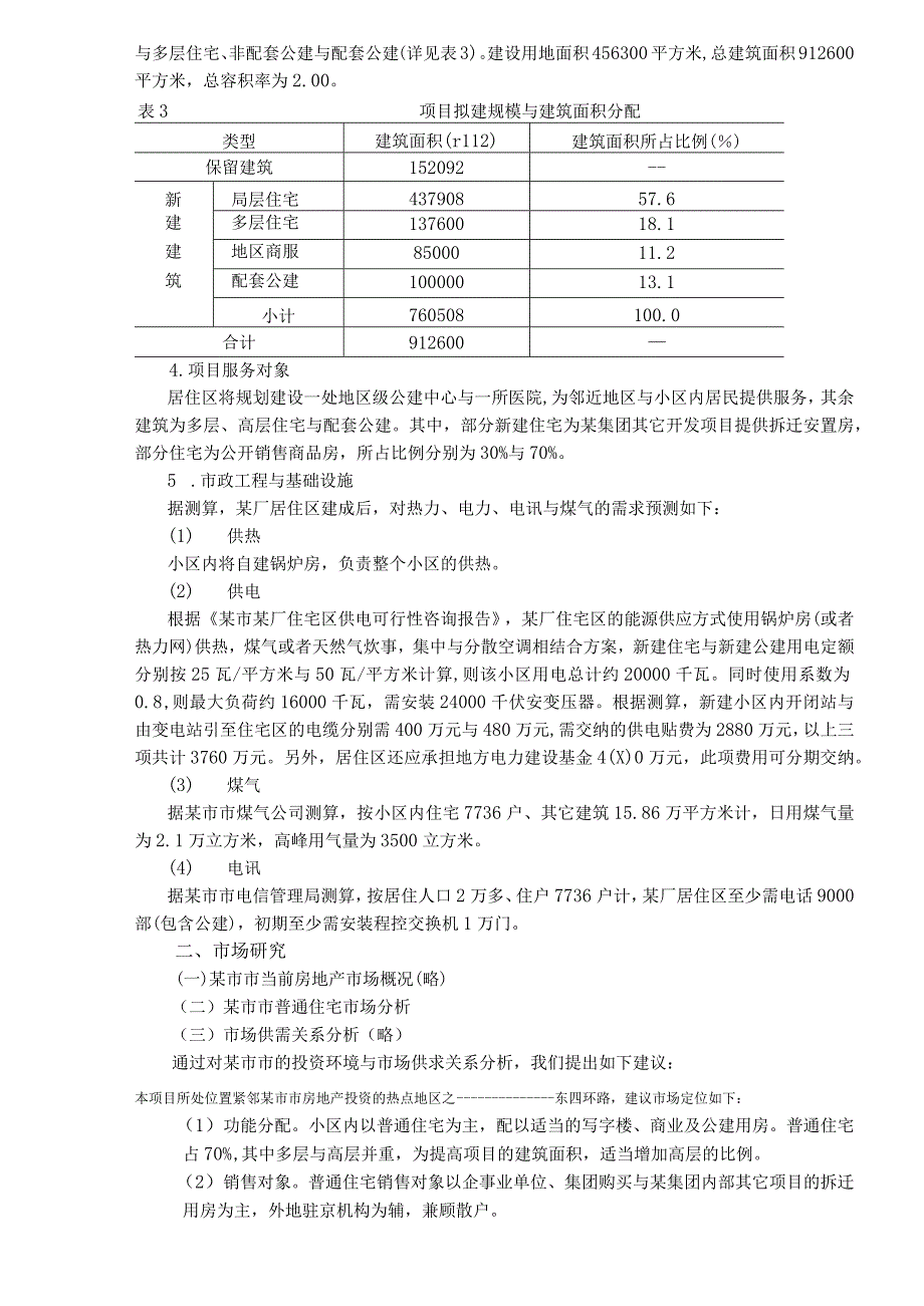 某居住区项目可行性研究报告.docx_第2页