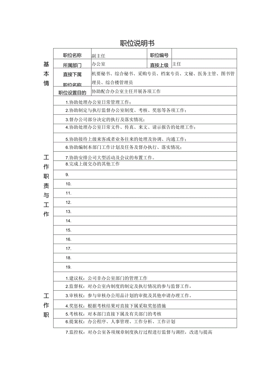 新华信德龙钢铁办公室管理者职位说明书.docx_第3页