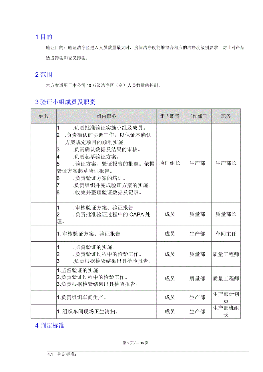 洁净区人员数量验证方案.docx_第2页