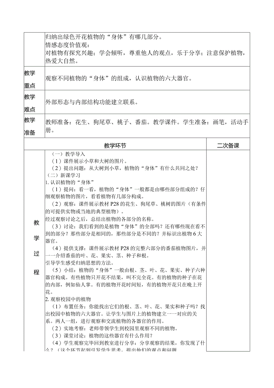 湘教版三年级下册科学第四单元植物的秘密.docx_第2页