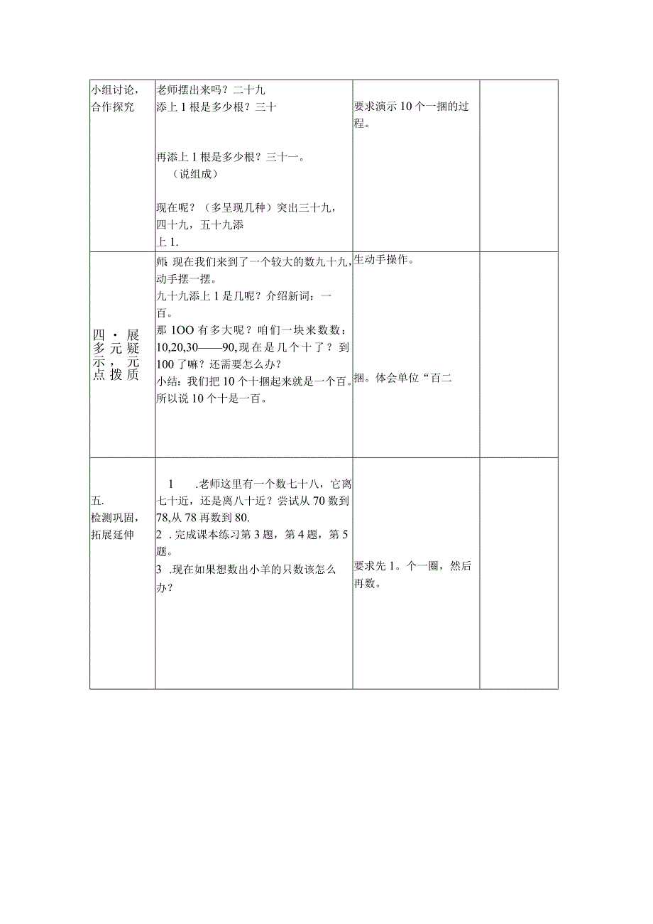 教学设计：100以内数的认识【含设计意图和教后反思】.docx_第2页