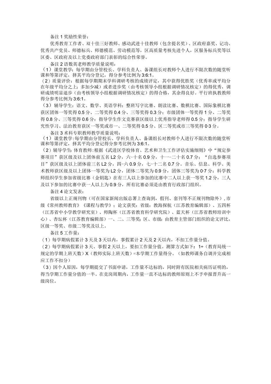 武进区实验小学教育集团专业技术岗位等级晋级评分表.docx_第3页