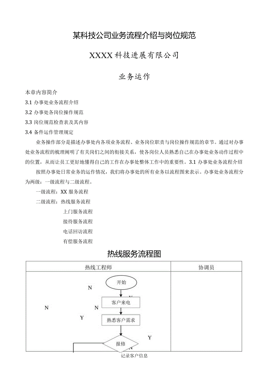 某科技公司业务流程介绍与岗位规范.docx_第1页