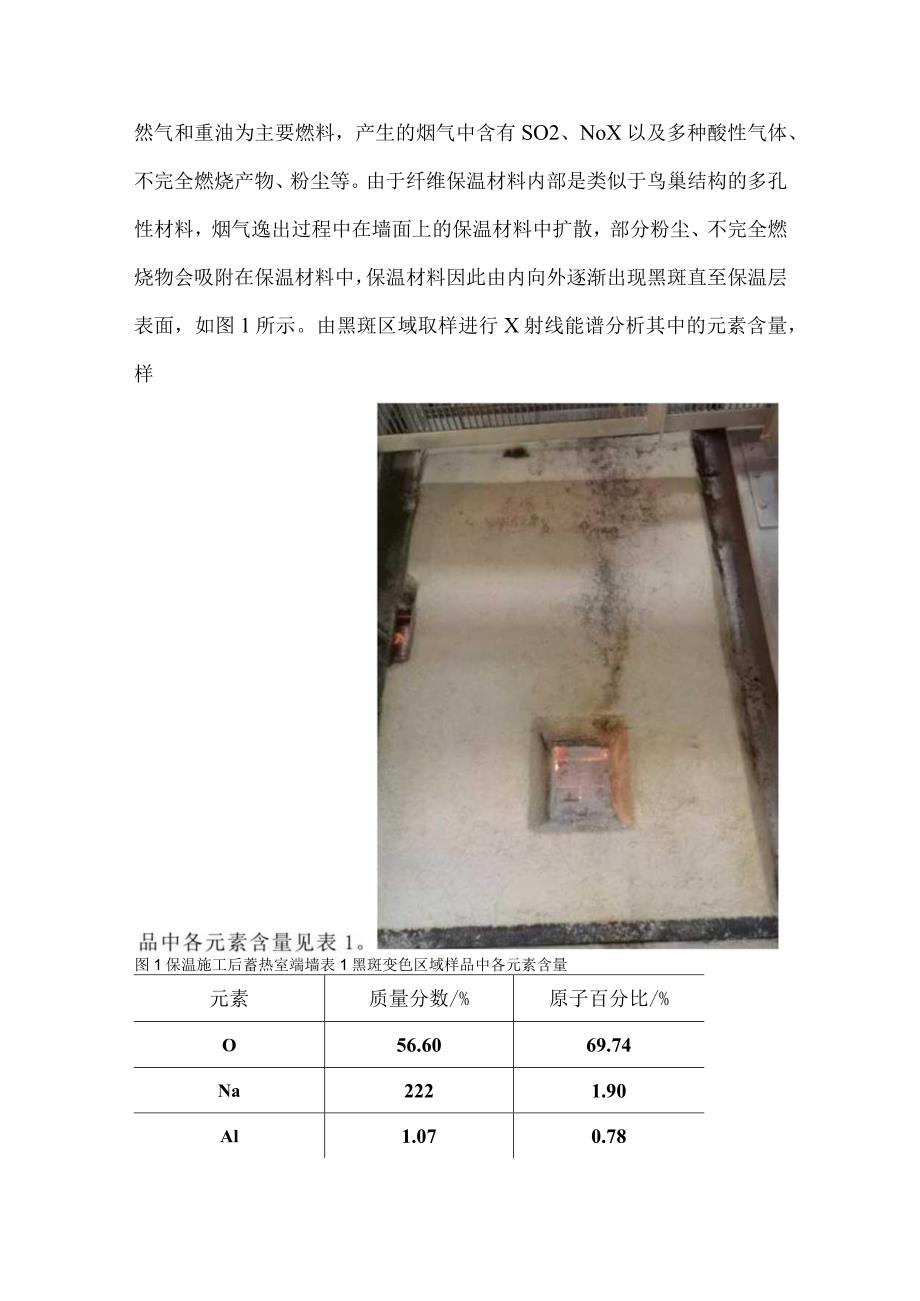 玻璃窑炉梯度保温层表面变色问题与应对策略.docx_第2页