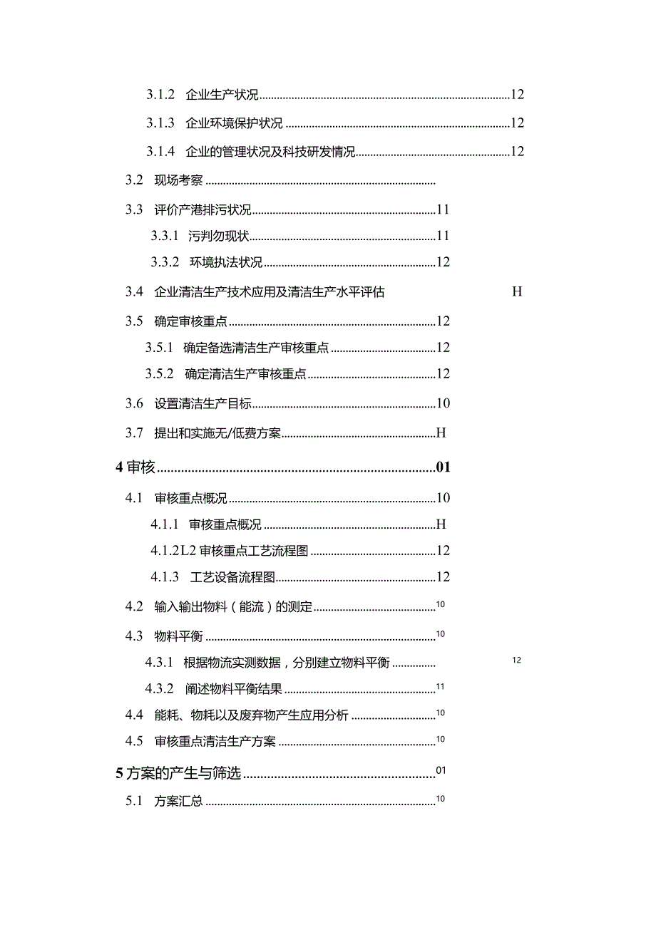 清洁生产清洁生产审核报告范本.docx_第3页