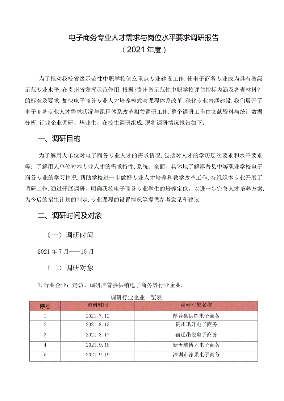 电子商务专业人才需求与岗位能力要求调研报告2019年.docx_第3页