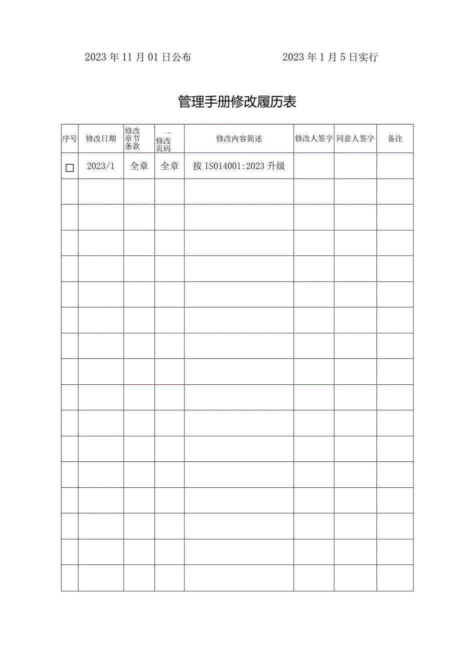 环境管理手册ISO14001认证.docx_第2页