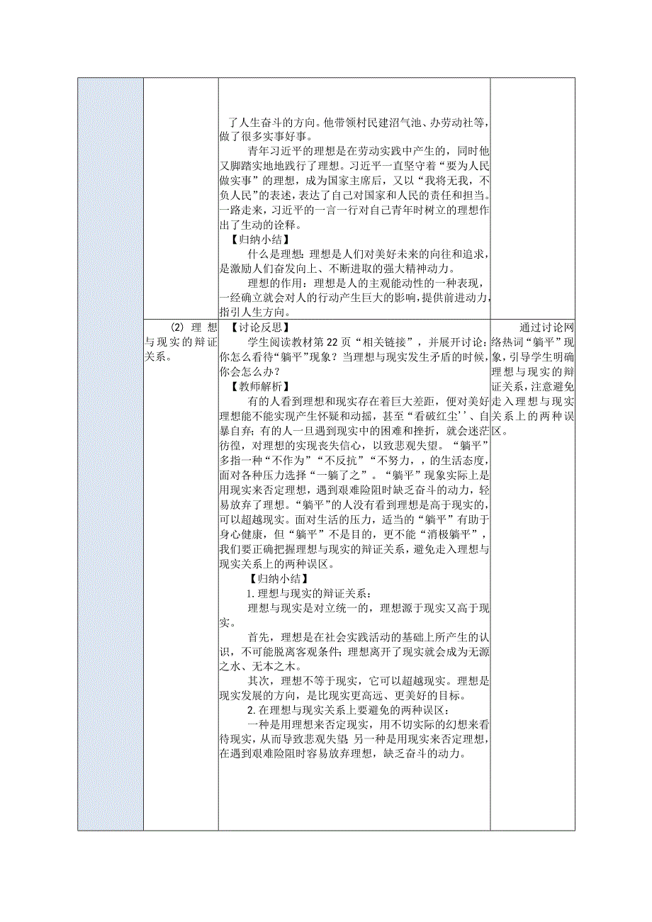 推荐新教材新课标高教版中职哲学与人生-302第3课第二框《努力把人生理想变为现实》.docx_第3页