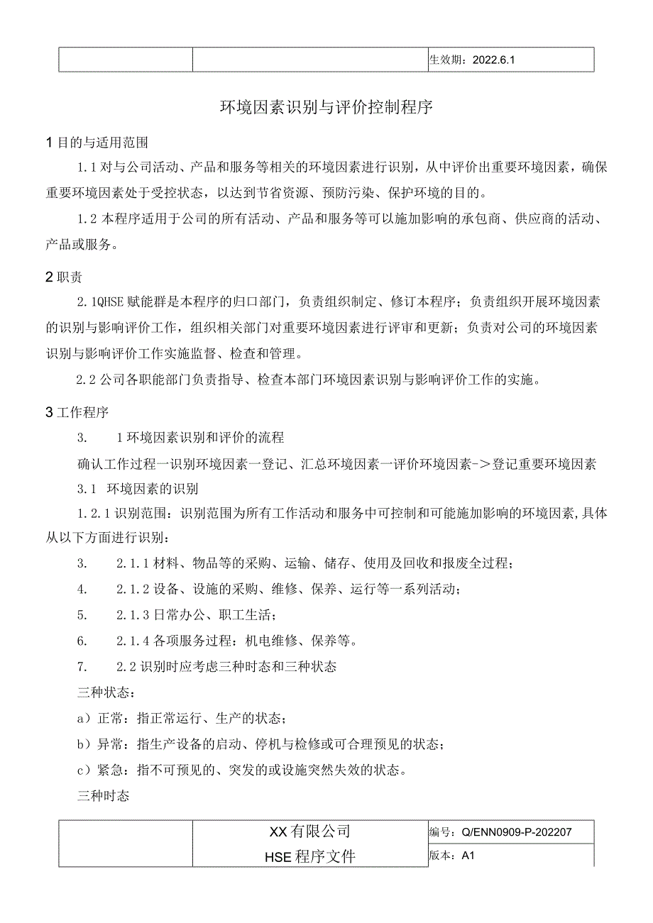 环境因素识别与评价控制程序.docx_第2页